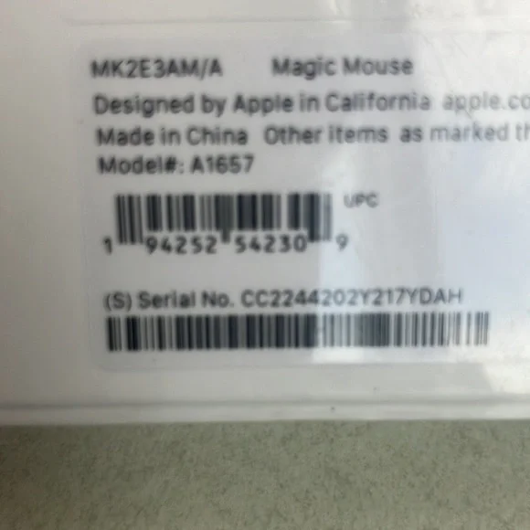 Apple Magic Mouse